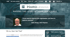 Desktop Screenshot of hard-lessons.com